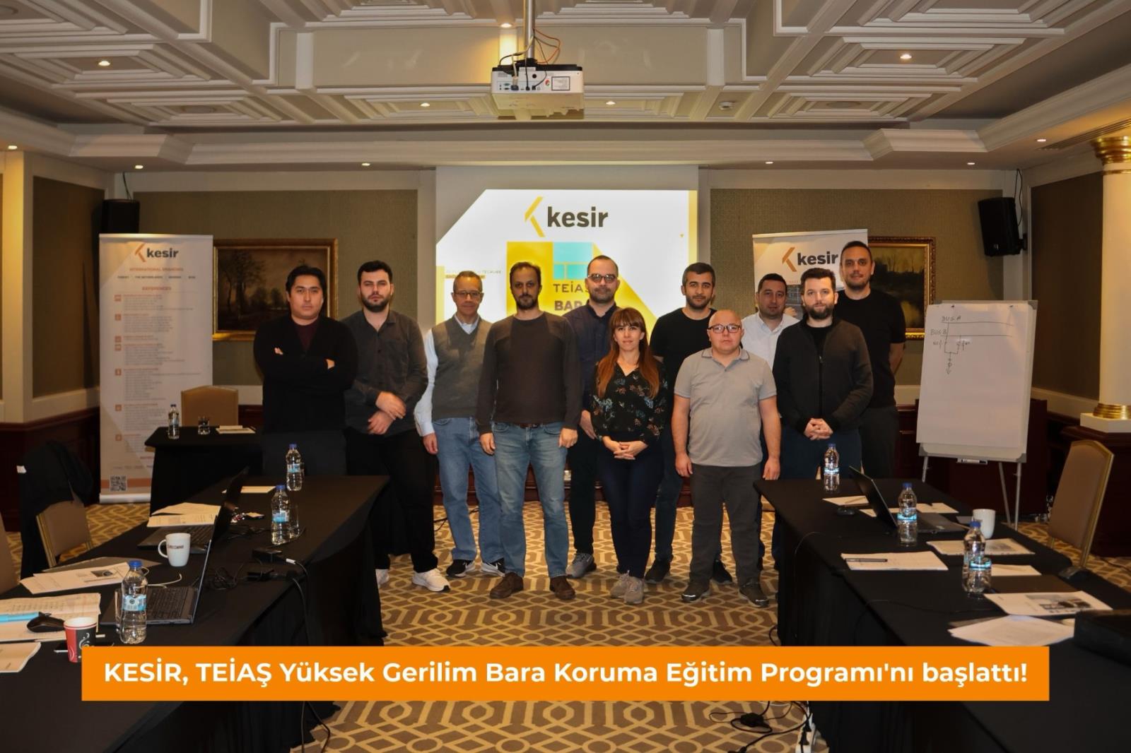 TEİAŞ Yüksek Gerilim Bara Koruma Eğitimi başladı