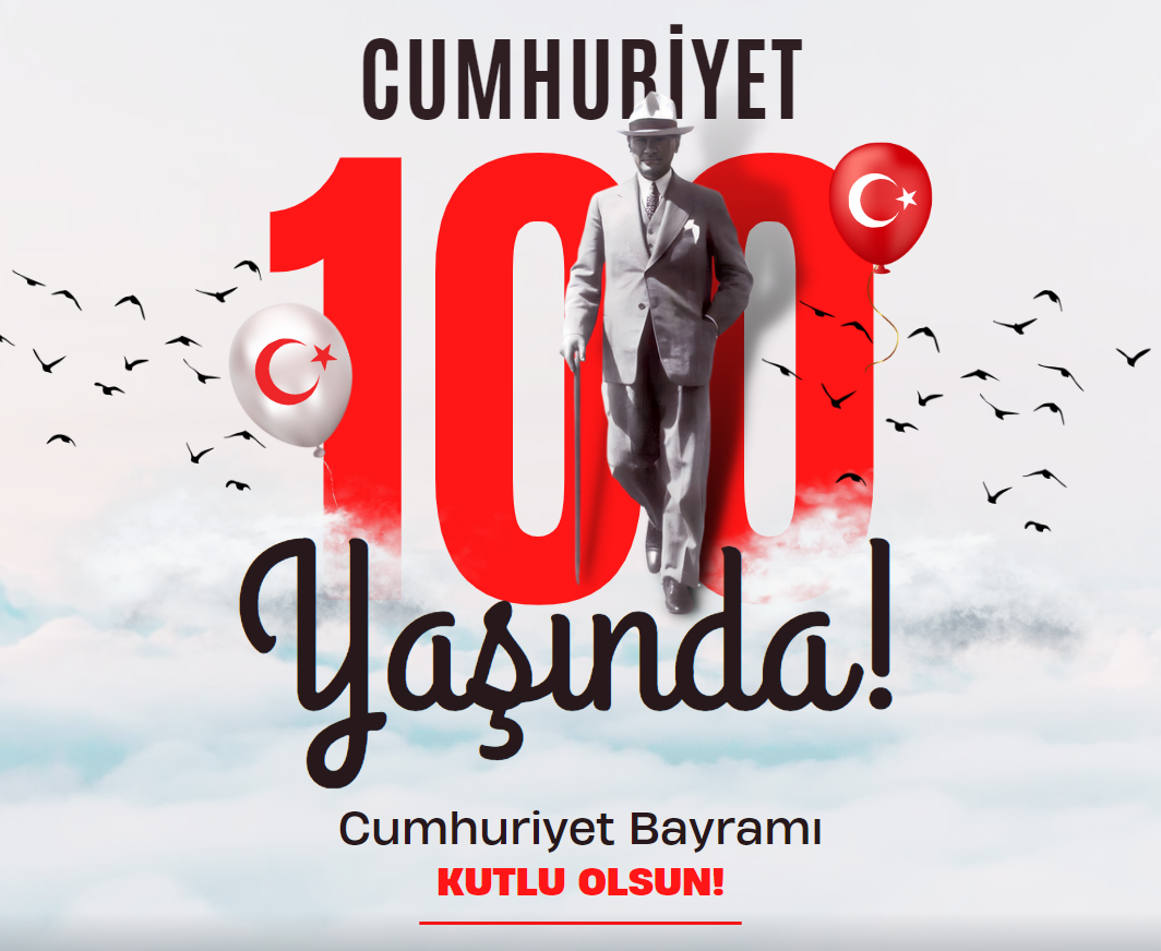 Nice 100 Yıllara. Yaşasın Cumhuriyet! #kesir