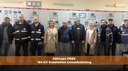 Göktepe DRES Batarya Storage 154 kV Şalt Devreye Alındı