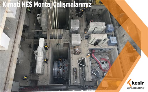 Gürcistan / Kirnati HES 5x13MW Anahtar Teslim - Elektrik ve Mekanik Montaj