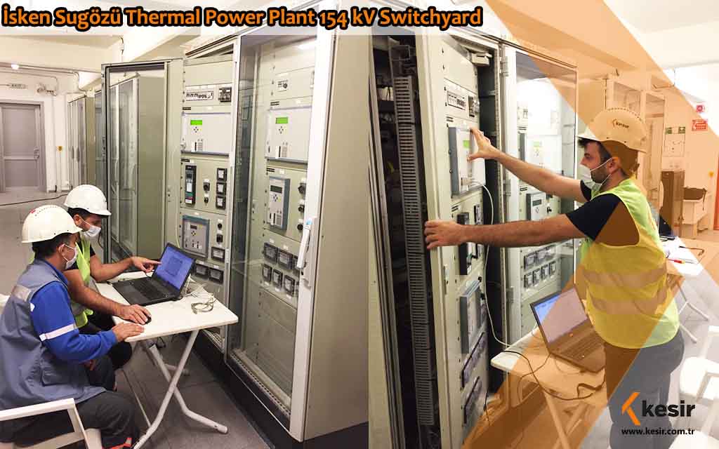 İsken Sugözü Thermal Power Plant 154 kV Switchyard 